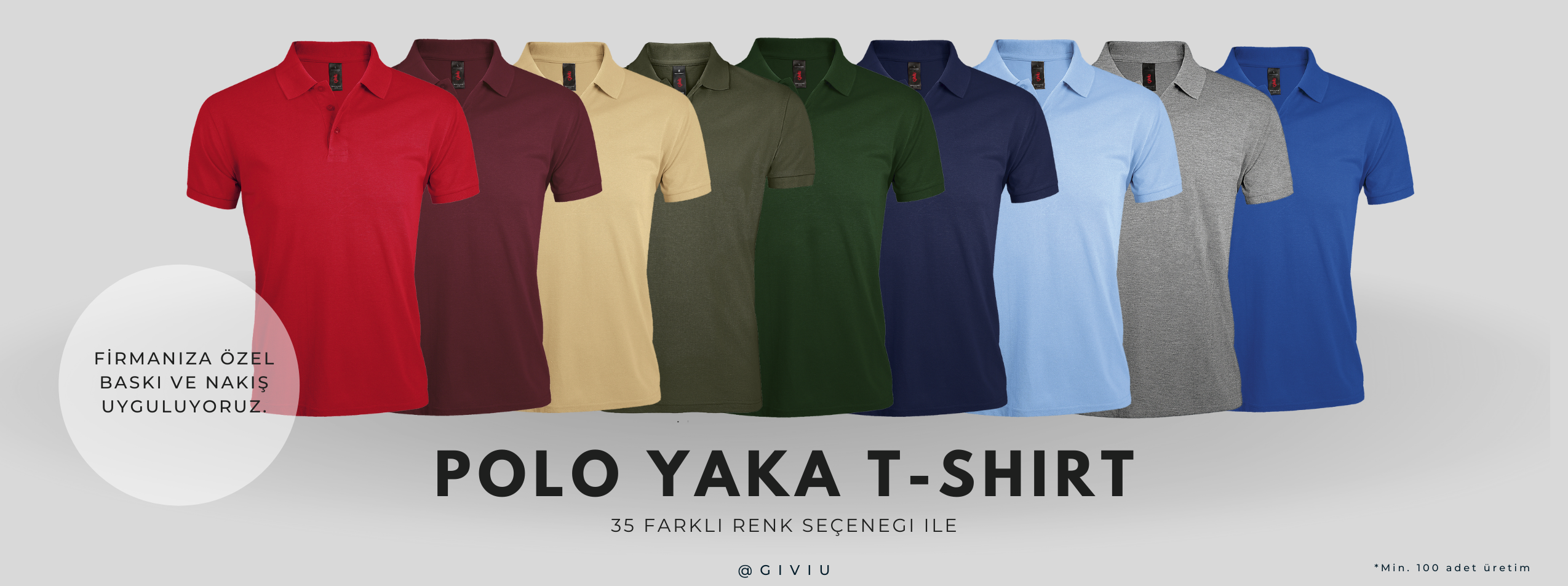 Polo Yaka Tshirt Banner